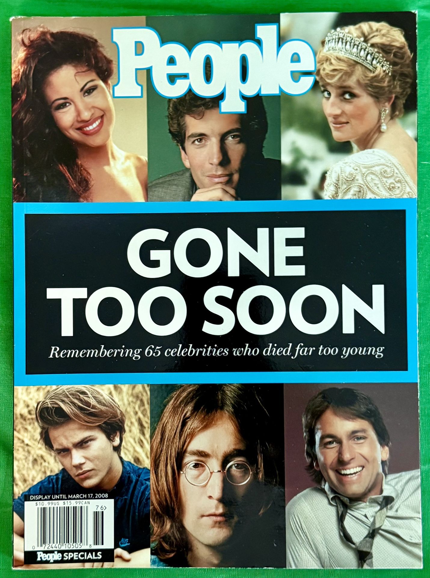 People Magazine: “Gone Too Soon”