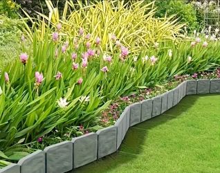 Plastic garden divider 30 pcs