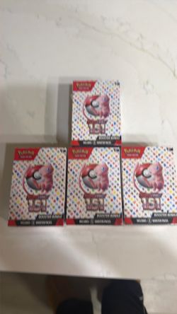 Pokémon 151 booster bundles