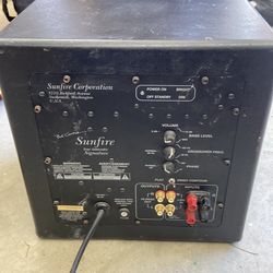Sun fire True Subwoofer