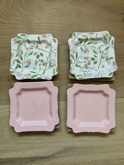6” Dessert Plates Set Of 4