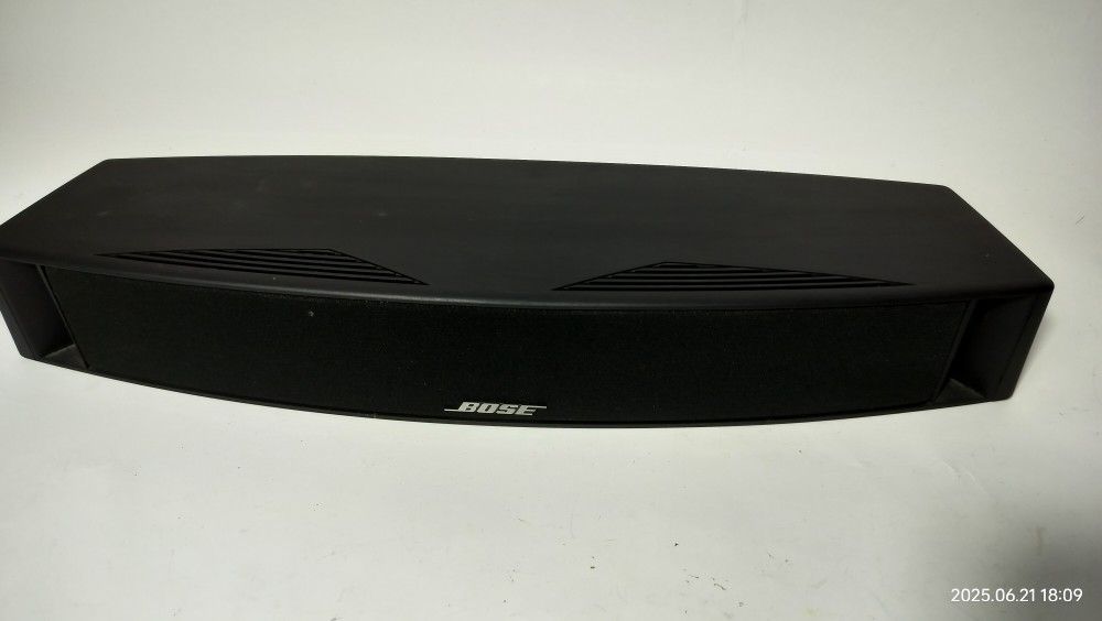 Bose VCS-10 Center Channel Speaker Black 10-100W 4-8 OHMS Tested