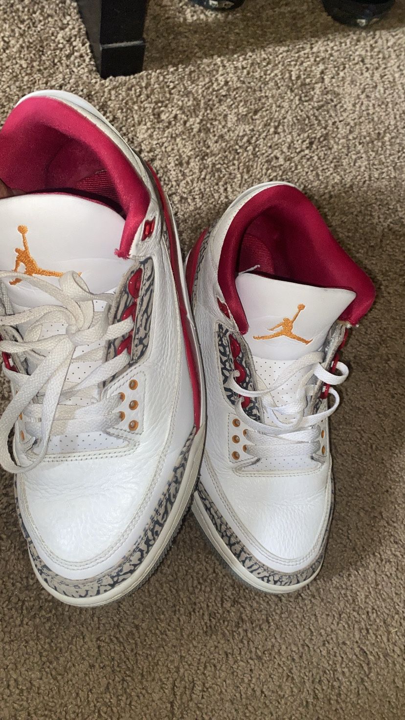 Jordan 3 Fire Reds