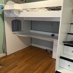 Berg Loft Bed With Desk 