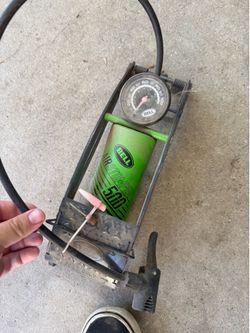 Air stomper bike pump