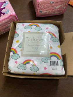 Rainbow brand new sheet set by Tadpoles (size full)