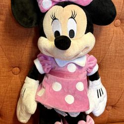 Minnie, Mouse Pink Plush 19 Inches