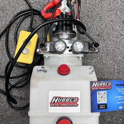 HUBBCO 12Volt Lift,Edge Roller,Hemmer Pump Motor With Controller