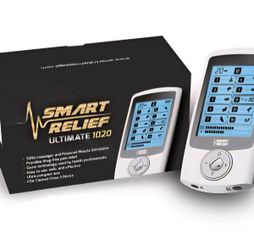 Smart Relief Ultimate 1020 TENS EMS Pulse Massager Drug-Free Pain Relief System