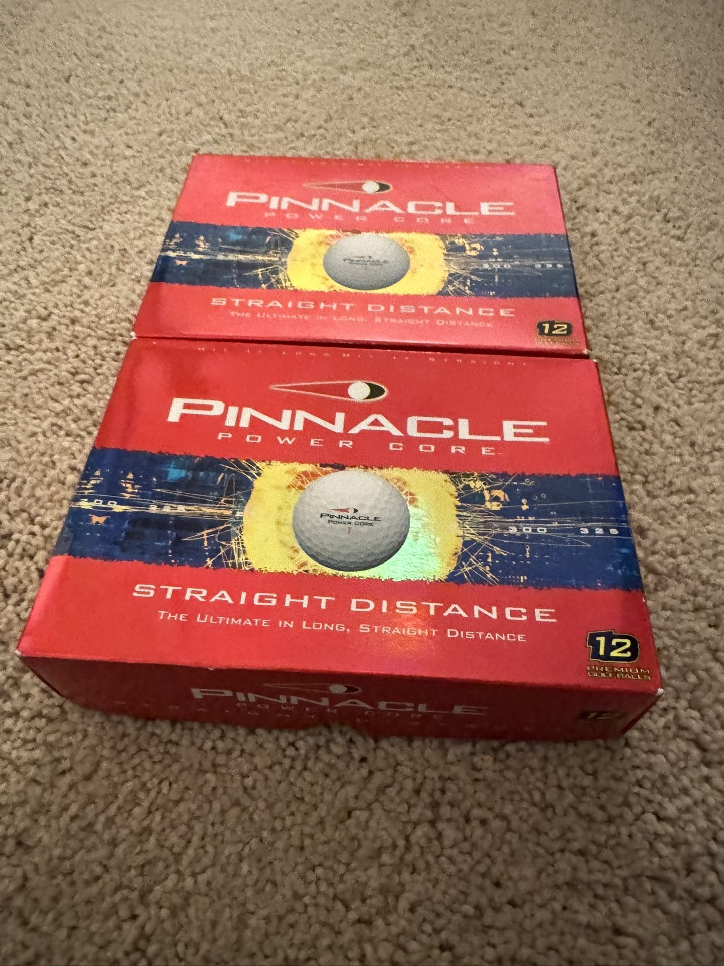 2 Cases Pinnacle Golf Balls