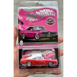 2025 Hot Wheels RLC Pink 1969 Dodge Charger R/T Party 25th St. Louis Nationals