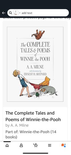 Tales Of Poems  Of Winnie The Pooh