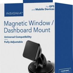 NEW Insignia NS-CMM2SC Magnetic Black Car Holder for Most Cell Phones