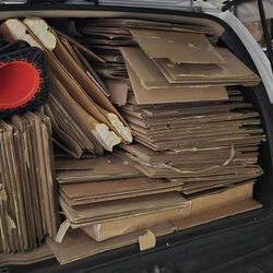 Over 50 Moving Boxes. Heavy And Light