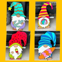 Wooden GNOME yard Art