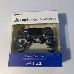 Ps4 Controller - Blue Camo