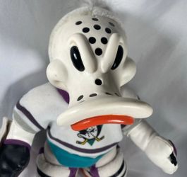 Vintage 1990s NHL Anaheim Mighty Ducks 13" Wild Wing Mascot Plush