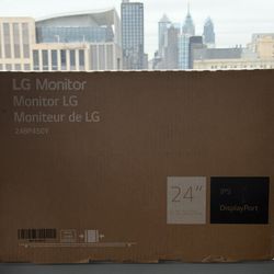 LG 24 inch IPS Display Monitor New in Box