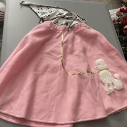 Little Girls 1950s Poodle Skirt