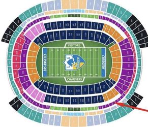 Los Angeles Chargers Seating Chart 