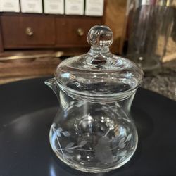 Princess house heritage condiment jar