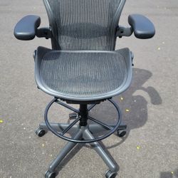 Herman Miller Aeron Drafting Stool Office Desk Gaming Chairs 