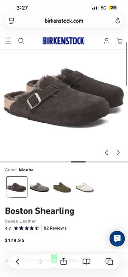 Boston Mocca Birkenstock Size 37 Women’s