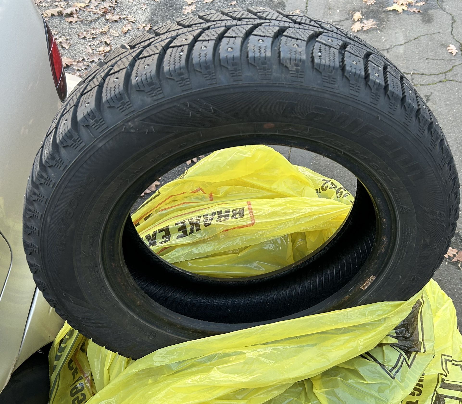 Studded Tires 175/65/R14 Set Of 4