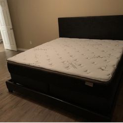 Queen Bamboo Mattress - Bed Frame Not Included