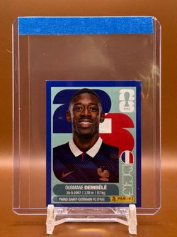 2026 Panini FIFA World Cup Ousmane Dembele Blue sticker