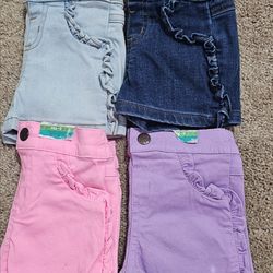 New with tags girls shirts size 6/9 months