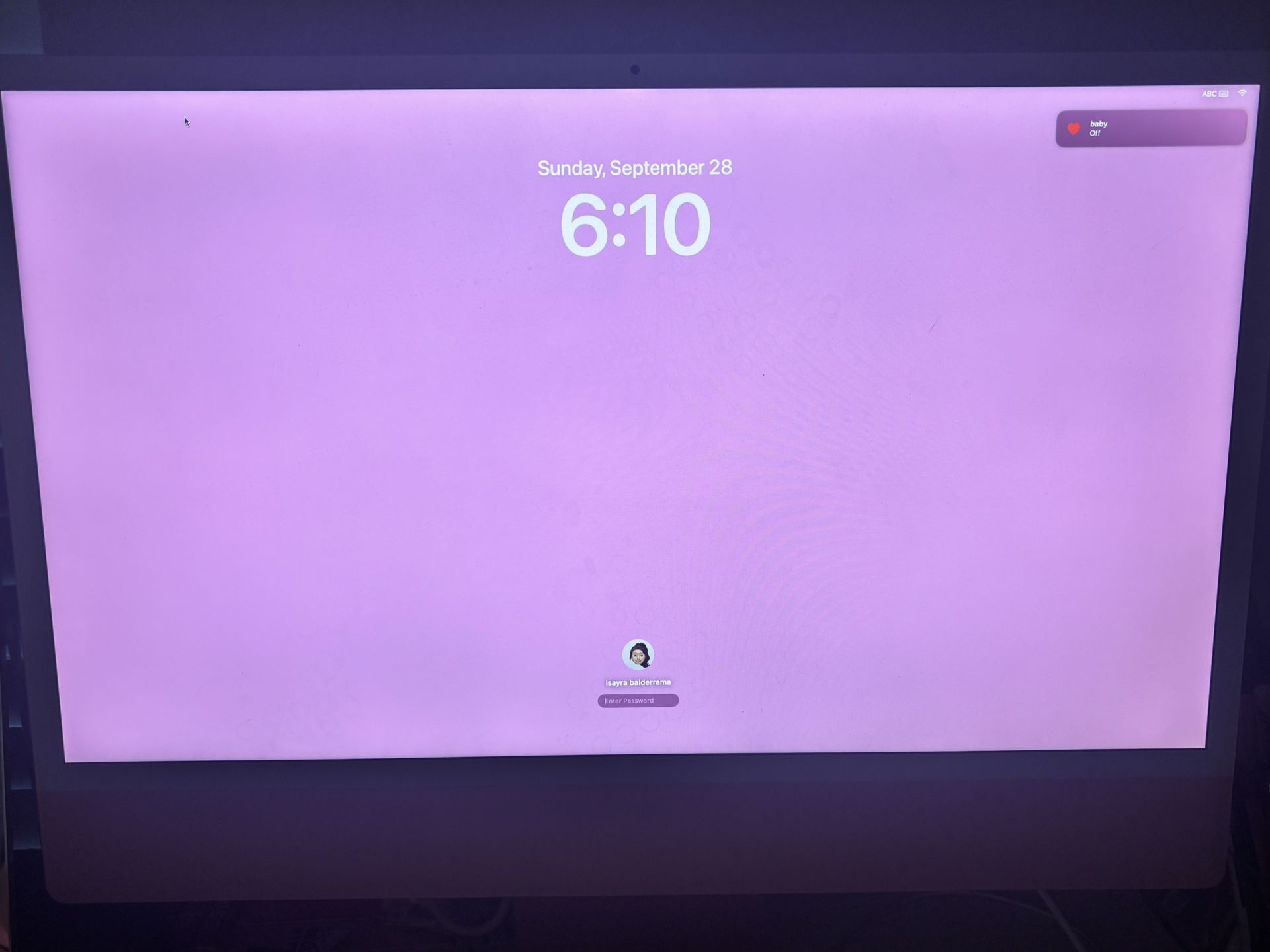 Pink iMac (M1,2021)