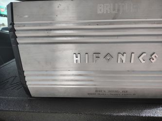 Brutus hifonics 3200 w amplifier very powerful