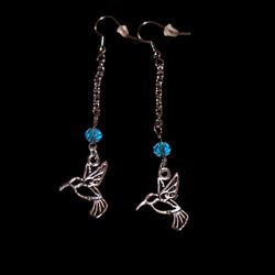 Humming Bird Earrings 