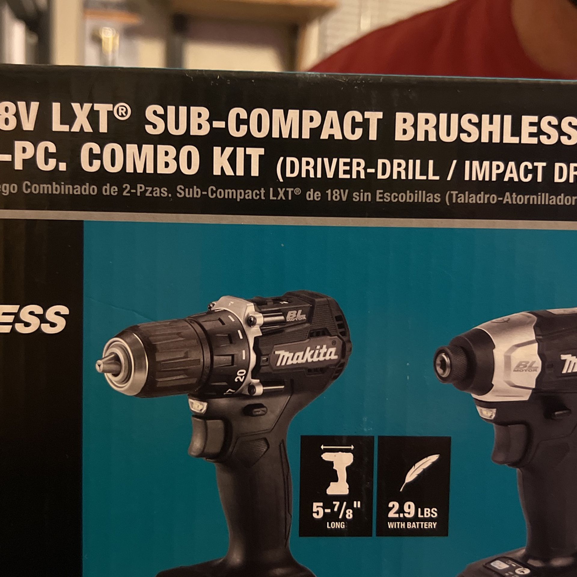 Makita 18V LXT Sub-Compact Lithium-Ion Brushless Cordless 2-piece Combo Kit  1.5Ah for Sale in Glendale, AZ OfferUp