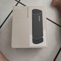 Sonos Speaker And Wireless Charger 