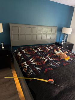 King bed frame