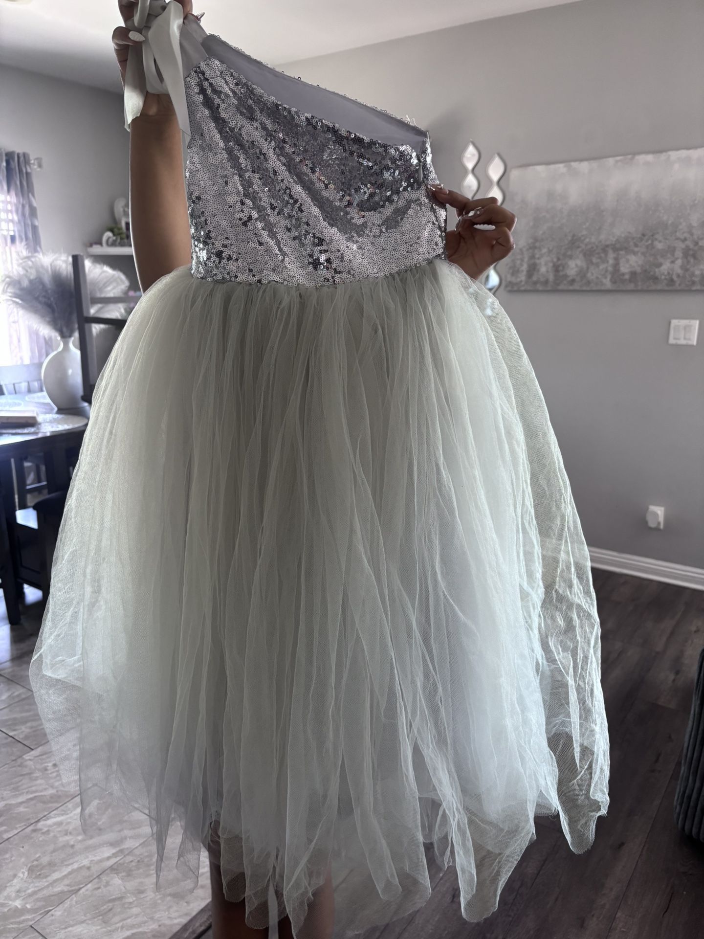 Silver Dress
