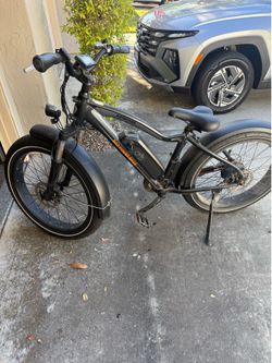 Rad power bike with hydraulic suspension