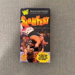 WWF Slam Fest VHS Coliseum Video