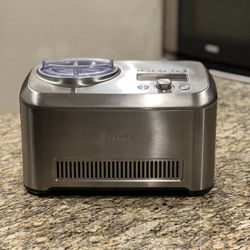 Like NEW .” Williams Sonoma “Breville Smart Scoop™ Ice Cream Compressor