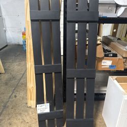 Windows Shutter Vinyl Set Of Two 