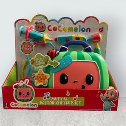 CoComelon Musical Doctor Checkup Set – New 4-Piece Medical Kit
