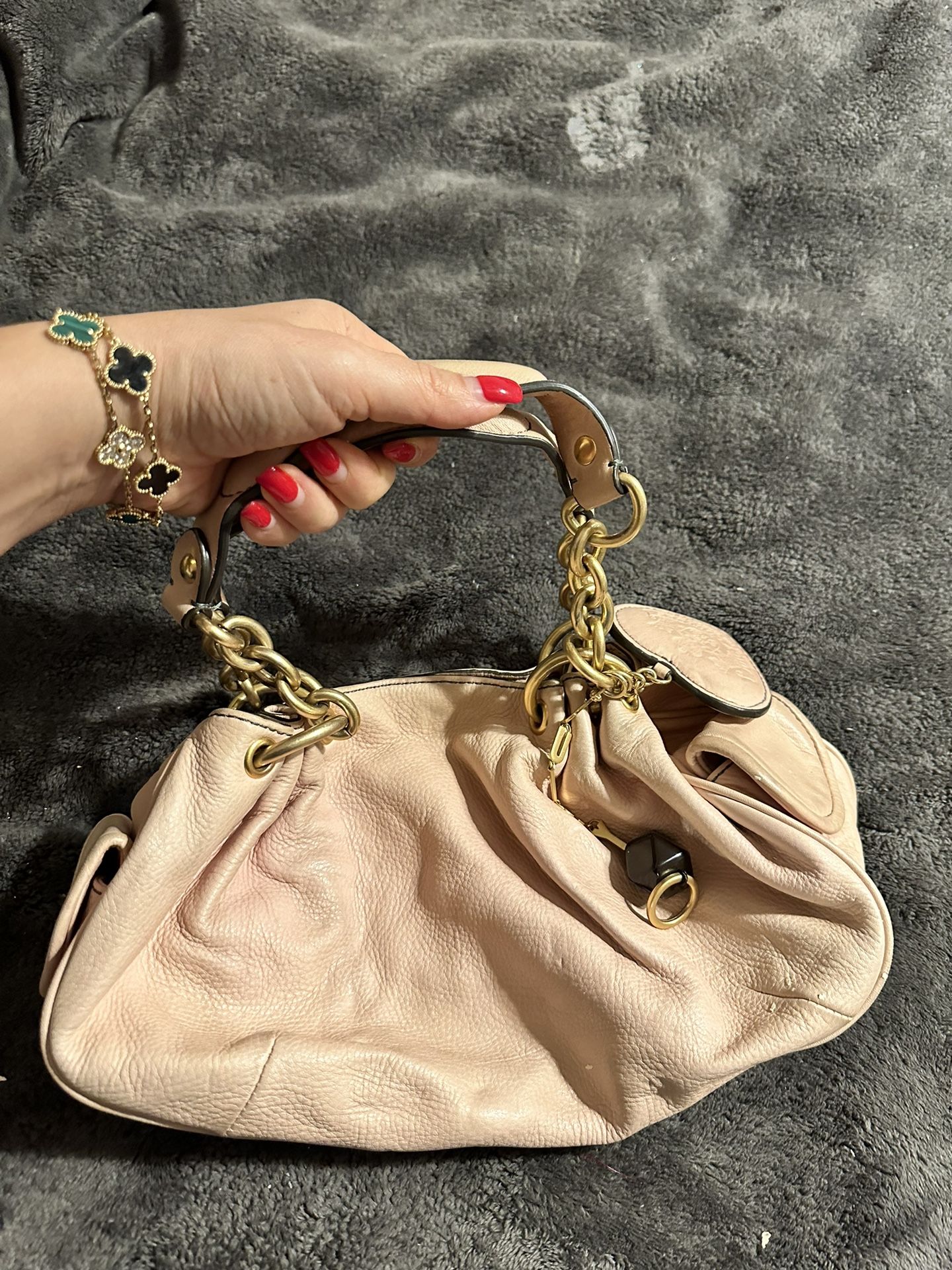 Pink Juicy Couture Leather Bag