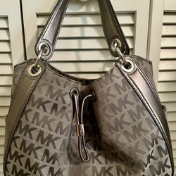 Michael Kors Steel Gray Bag-NEW