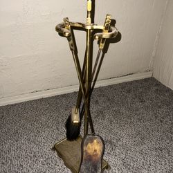 Antique Fire Place Tools