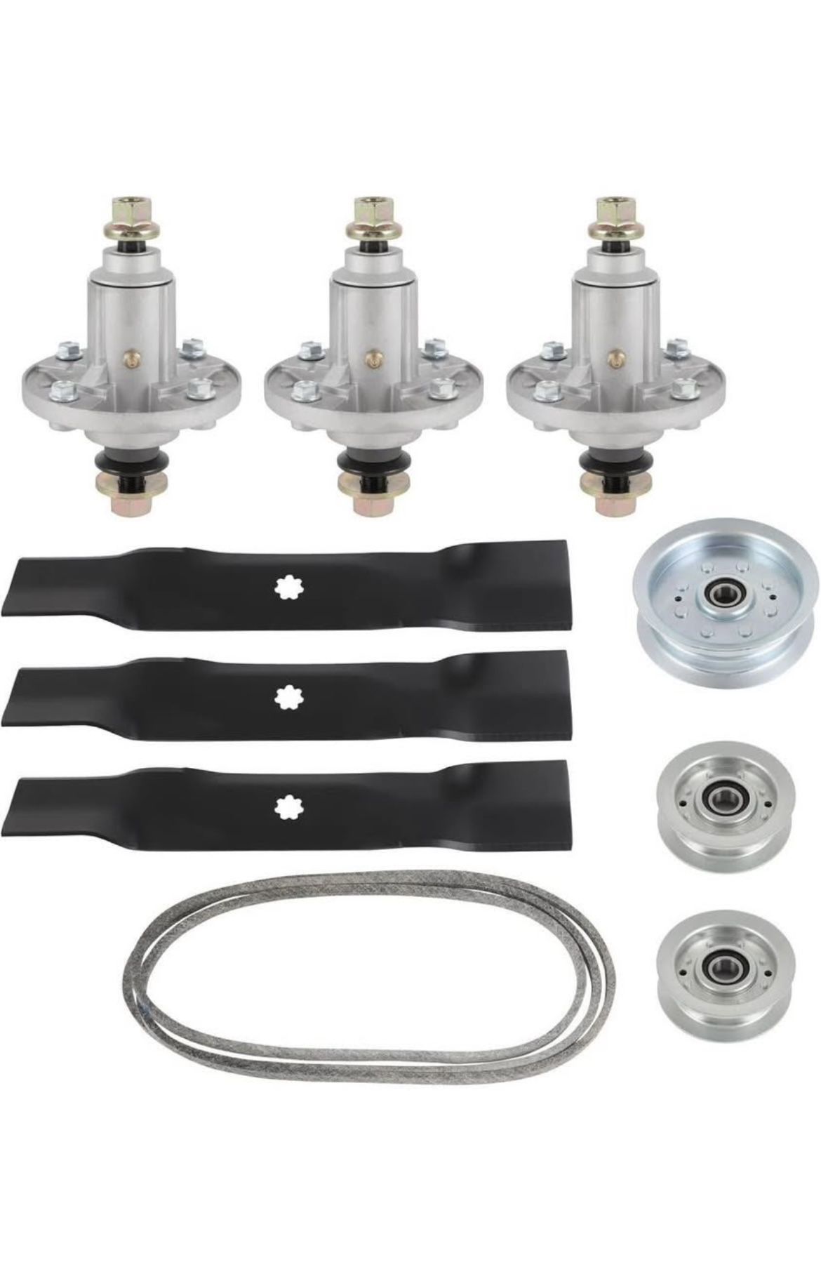 Deck Rebuild Kit 48", Mower Deck Part,Rebuild Kit for John Deere 145 D140 D150 D155 D160 LA145 LA155