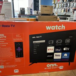ONN Roku Smart TV 65 Inch 4k
