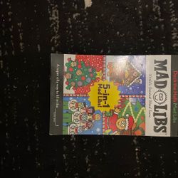 Unused Mad Libs Activity Book