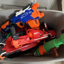 Assorted Nerf Guns.  $40 For All